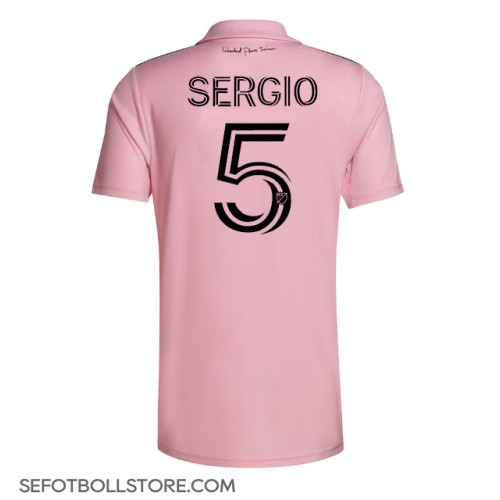 Inter Miami Sergio Busquets #5 Replika Hemmatröja 2023-24 Kortärmad